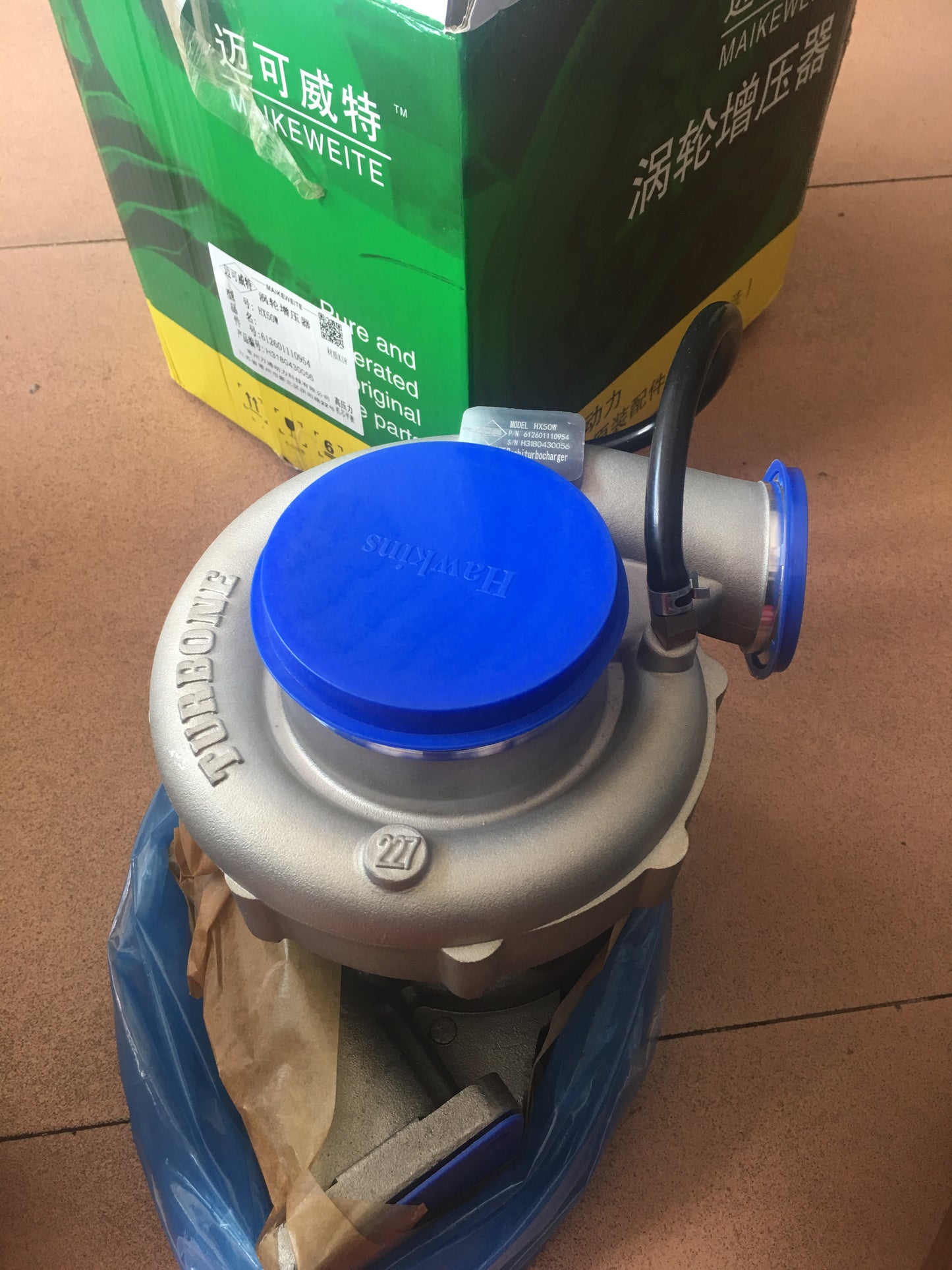 Weichai 612601110954 turbocharger
