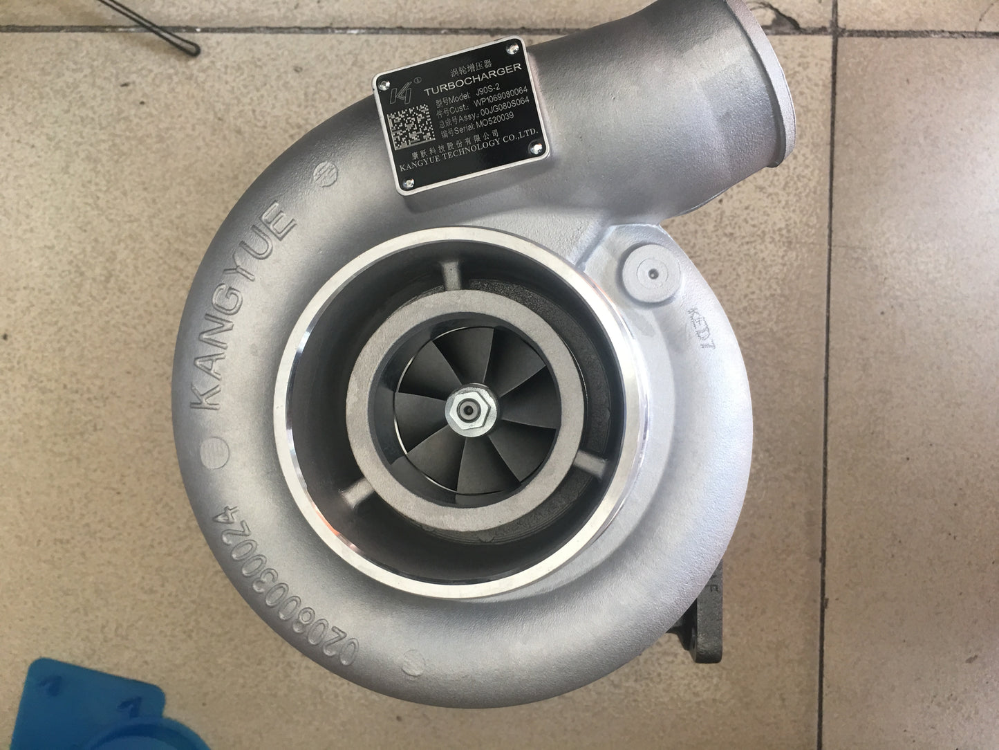 Weichai 00JG080S064 turbocharger