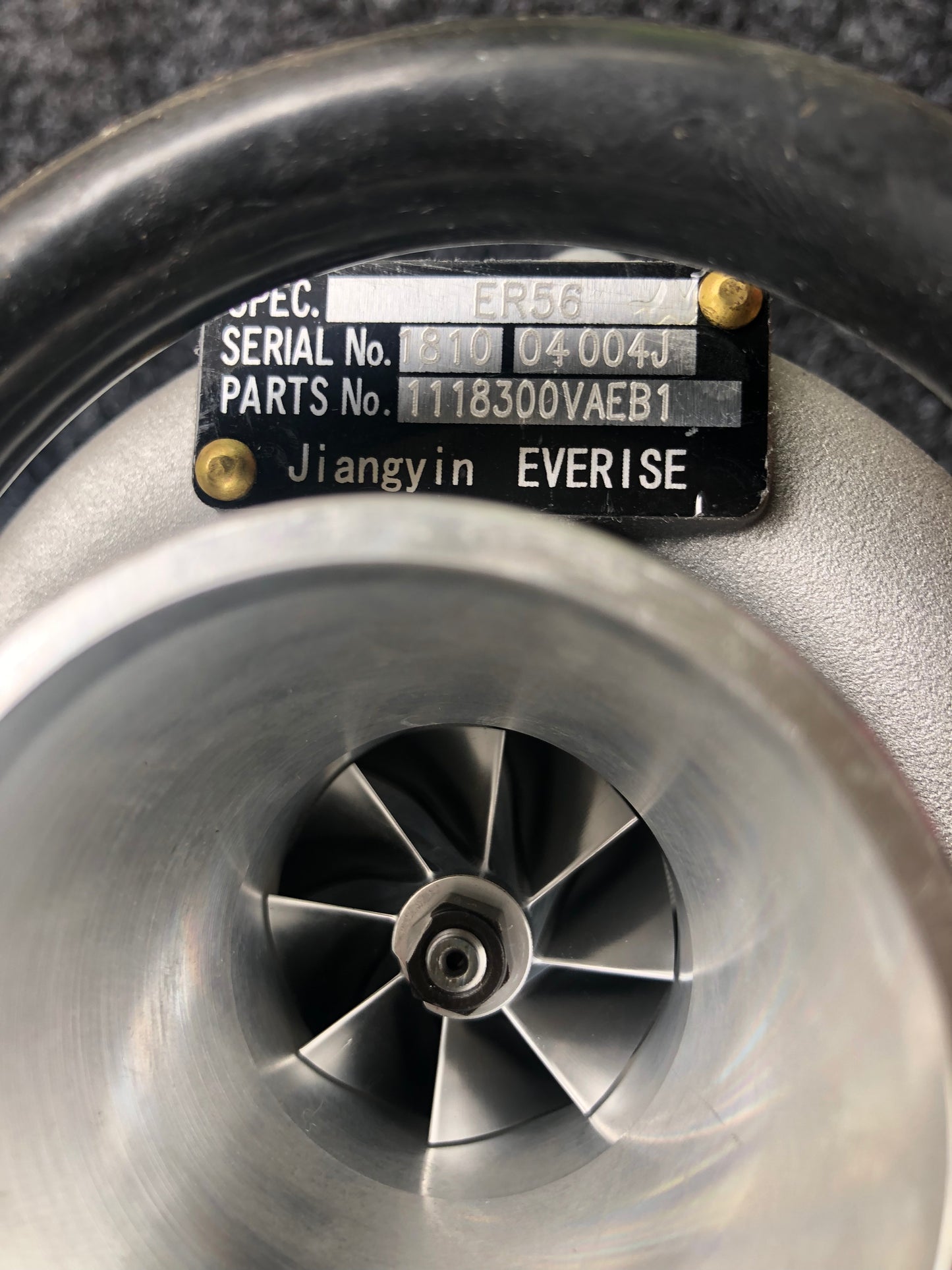 Jiangxi Isuzu 1118300VAEB1 turbocharger
