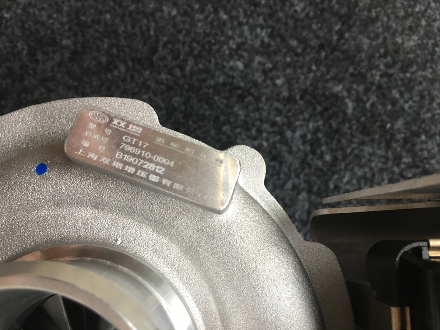 SAIC Maxus 2.5 796910-5004 turbocharger