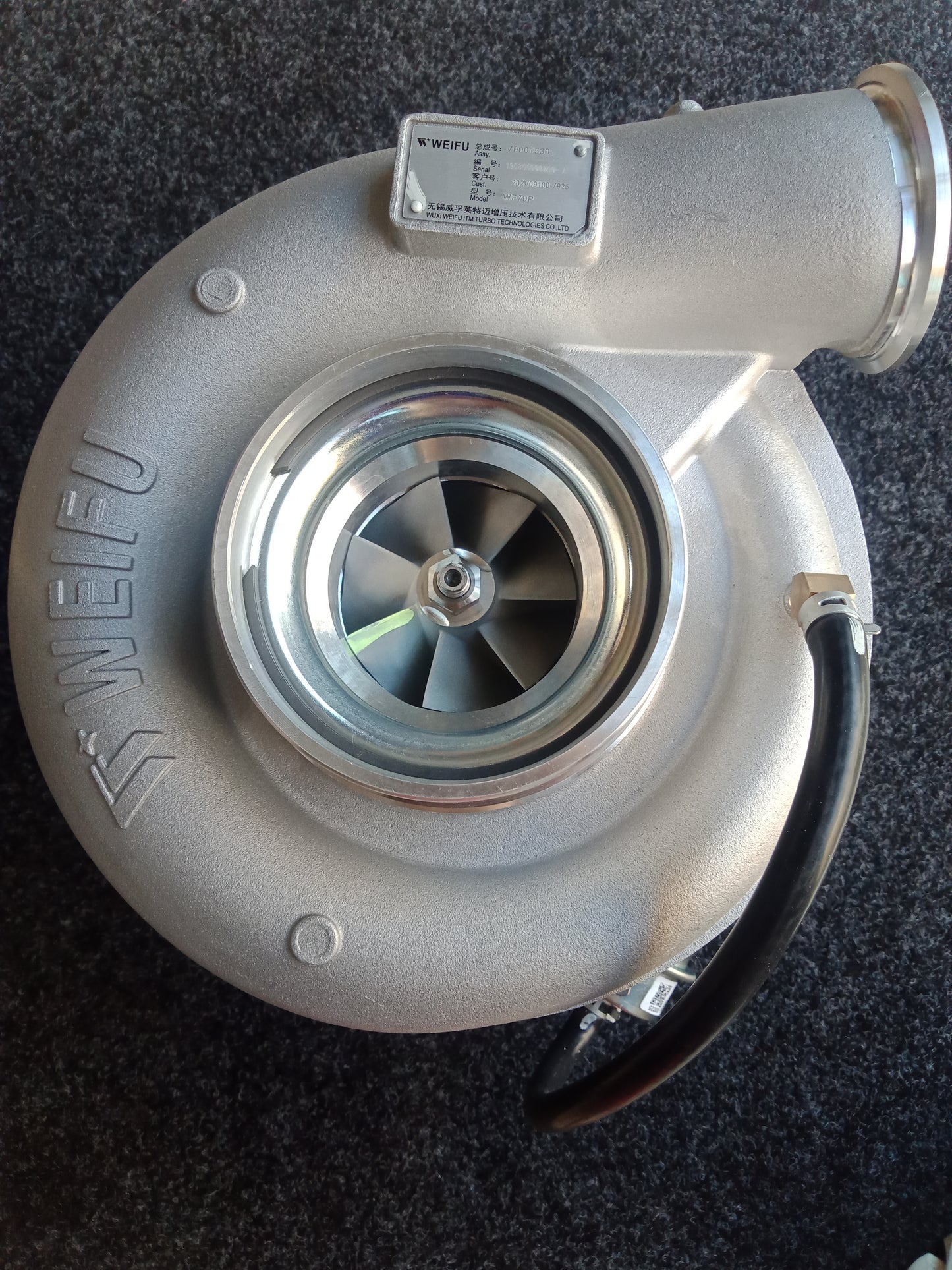 Sinotruk MAN Engine 202V09100-7926 turbocharger