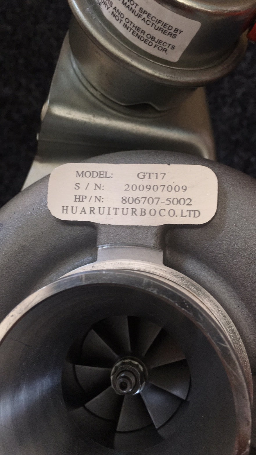 Shangchai806707-5002turbocharger