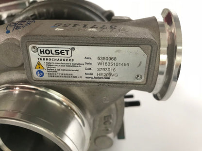 Fukuda Omark HE200VG 5350968 3793016 turbocharger