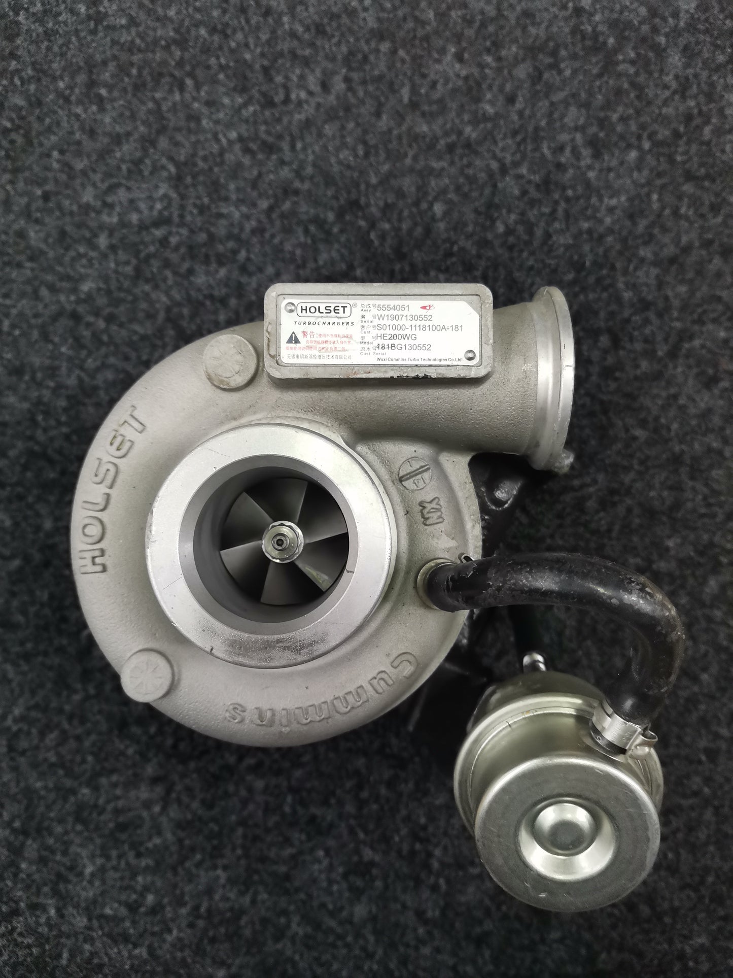 Yuchai S01000-1118100A-181 5554051 turbocharger