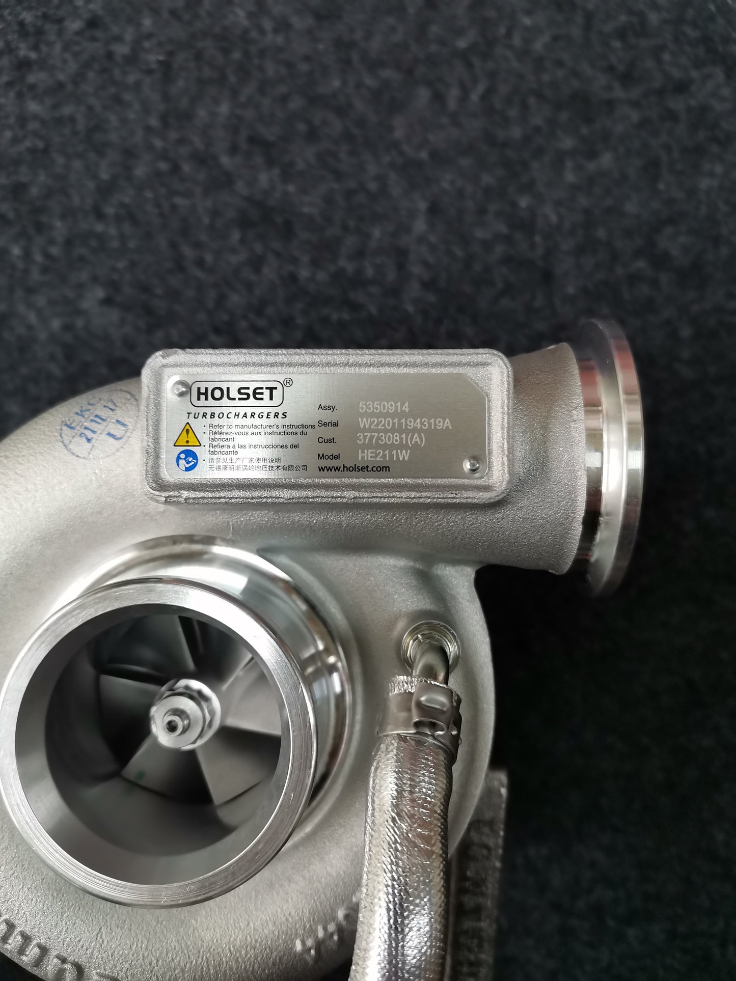 Fukuda Cummins 5350914 3773081 turbocharger