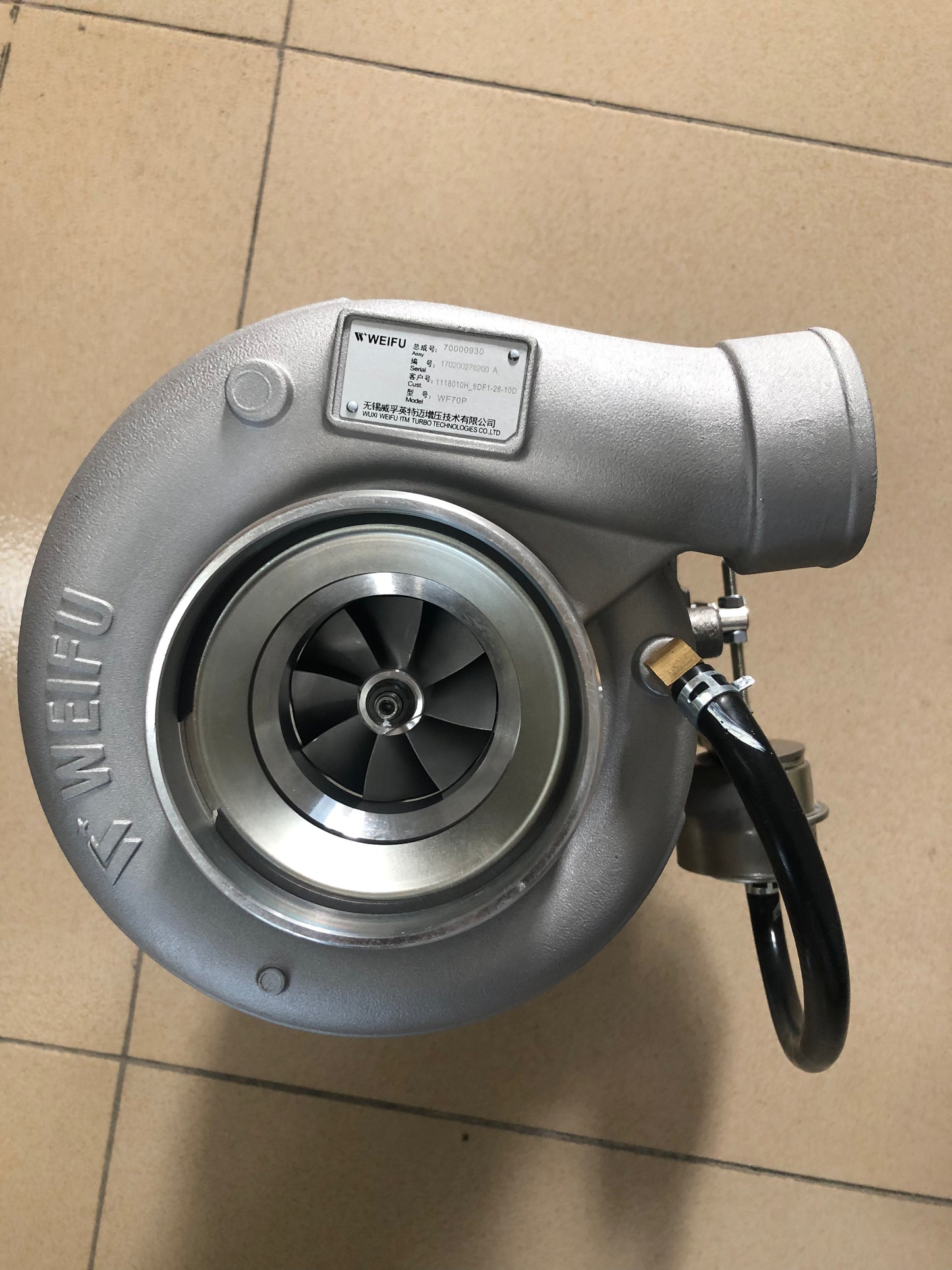 Xichai 1118010H-6DF1 70000930 turbocharger