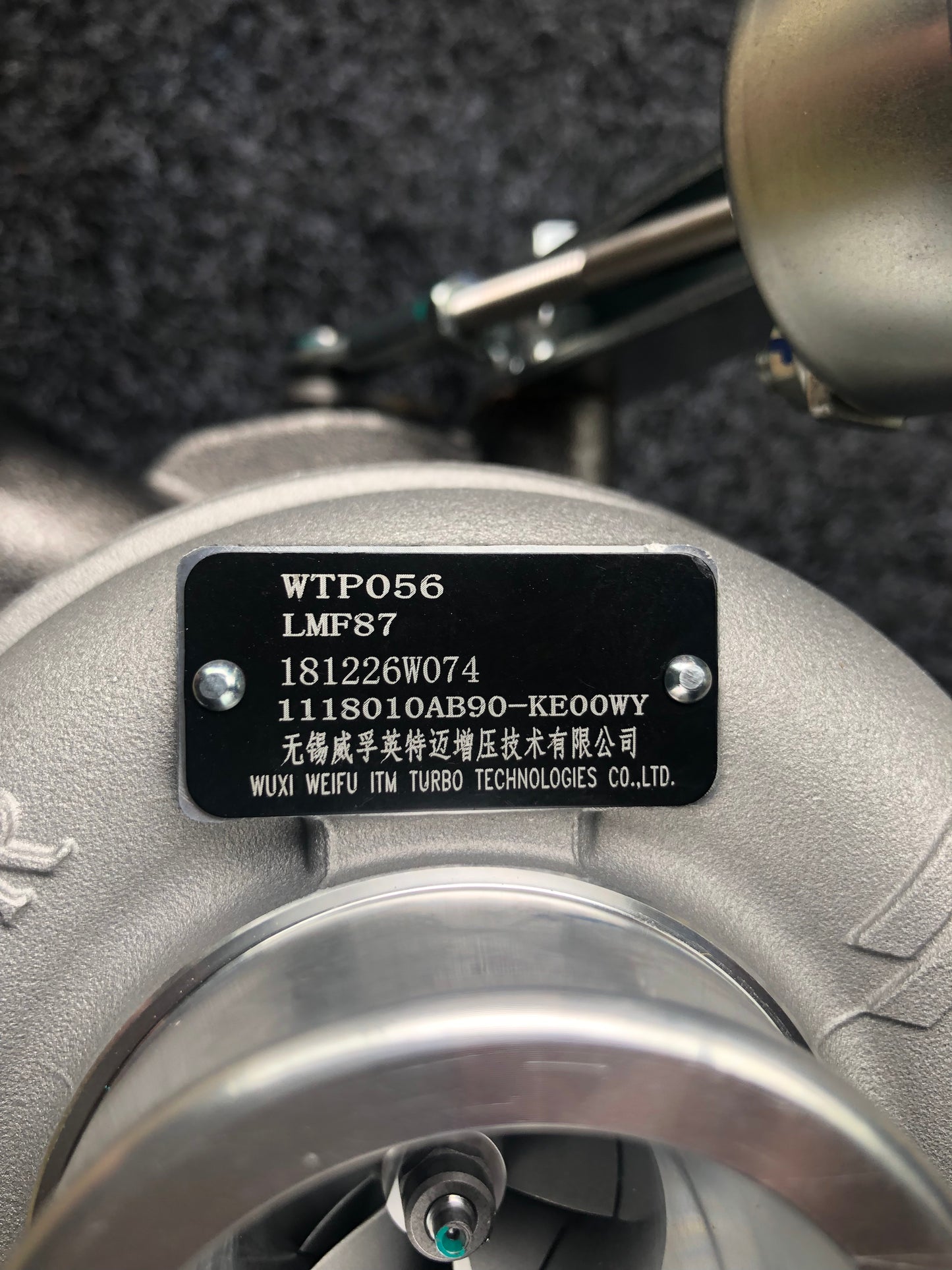 Xichai 1118010AB90-KE00WY turbocharger