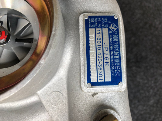Xichai 1118010-420-3530J turbocharger