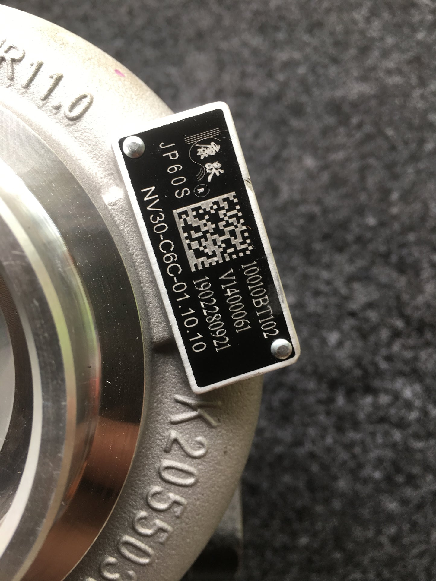 Chao Chai NV30-C6C-01.10.10 turbocharger