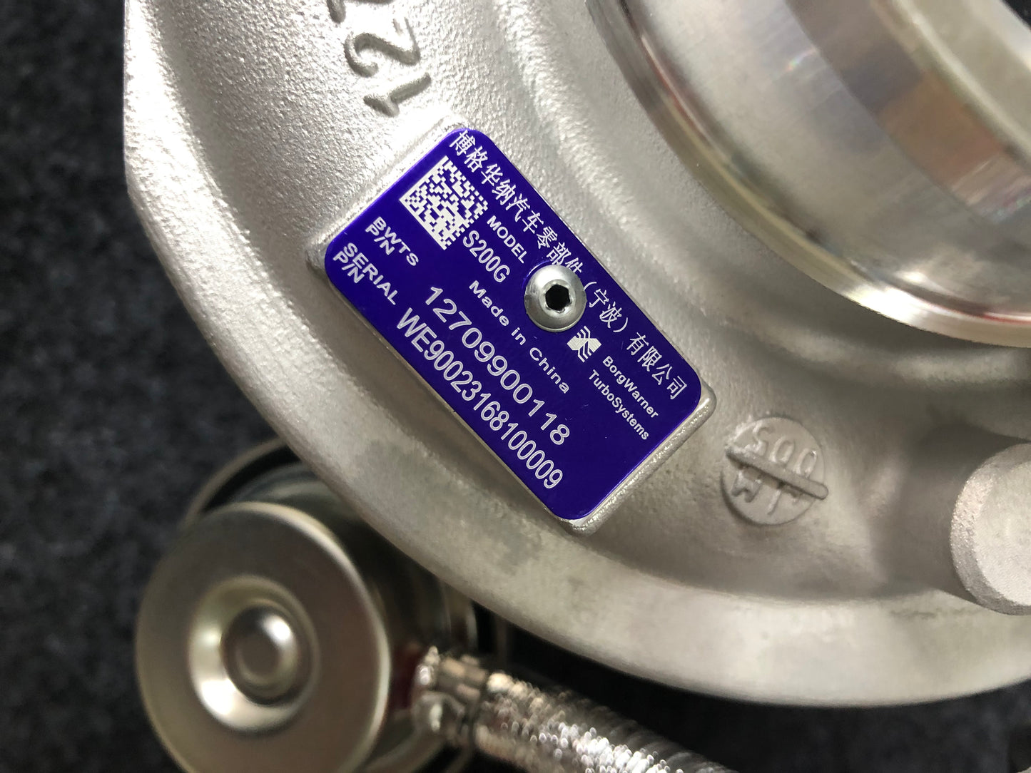 Sinotruk MAN Engine 082V09100-7576 turbocharger