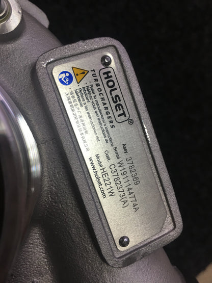 Cummins HE221W 3782373 3782369turbocharger