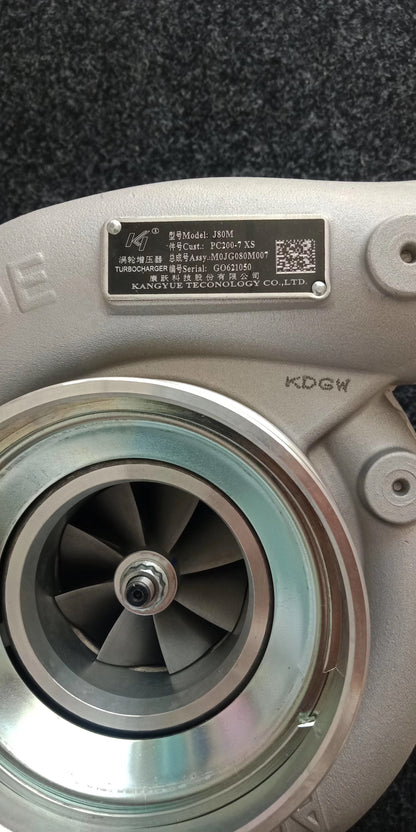 Komatsu PC200-7 PC220-7 M0JG080M007 turbocharger