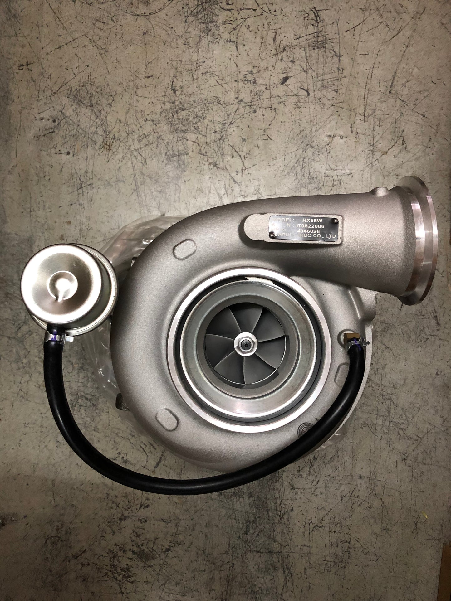 Cummins HX55W 4046026 170822086 turbocharger